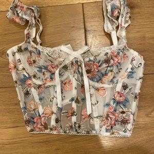 Never worn Victoria’s secret corset top